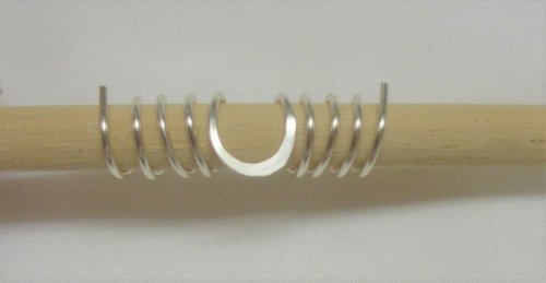 Judy Larson's Make Simple Wire Slide Bails - , Findings & Components, Toggles & Clasps, Earwire & Headpin, Coiling, Coiling Wire, Wire Coiling, simple slide bails